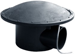 Bodemdrain 110 mm met beluchtingsdeksel