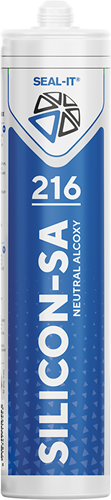 Seal-It 216 Silicon-SA 216 ml transparant/grijs