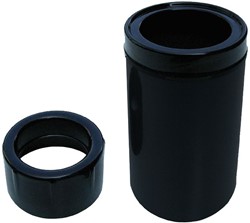 Aquaforte inbouw drijvende skimmer zwart