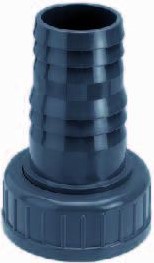 PVC Slangtule binnendraad met wartel 2 inch 