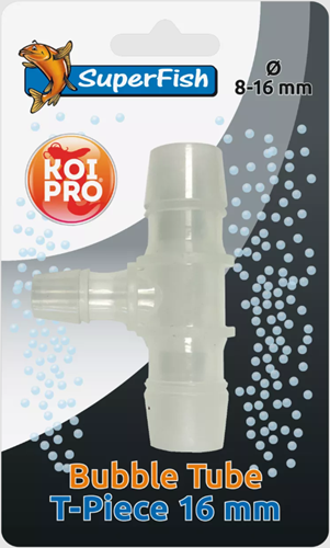 Superfish BubbelTube T-stuk 16 mm