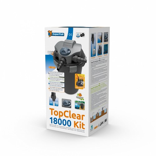 Superfish Topclear 18000 drukfilterpakket
