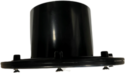 Tank/Folie doorvoer met tegenflens 110 mm