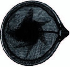  Tele Vijvernet - zwart grofmazig rond 35 cm