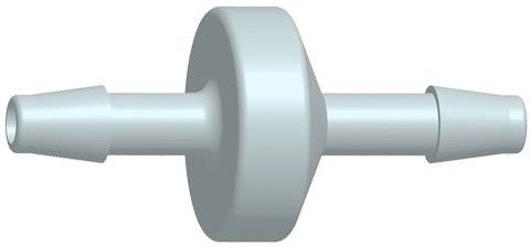 Terugslagklep luchtslang - 12 mm