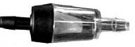 Terugslagklep luchtslang - 4/6 mm