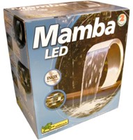 Ubbink Mamba RVS waterval - met verlichting-2