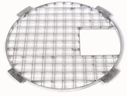 Ubbink Metalen afdekrooster, rond 81 cm