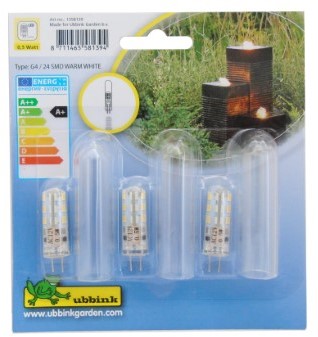 Ubbink MultiBright 3 x 1,5W LED reservelampen
