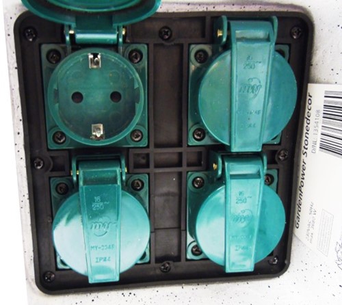 Ubbink StoneDecor Contactdoos-2