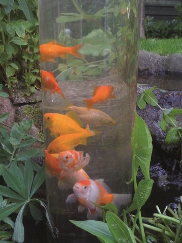 Ubbink Vistoren 50 - acryl H70xØ20cm (incl. voet)-3