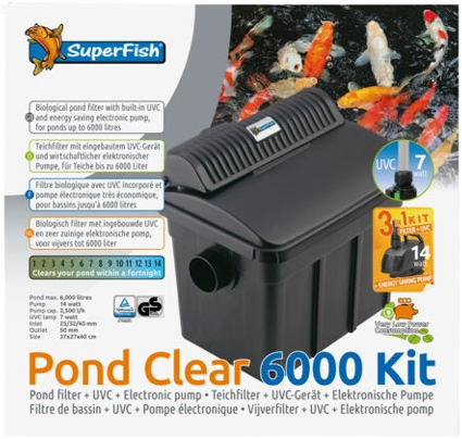 Superfish PondClear 6000 vijverfilterpakket-3