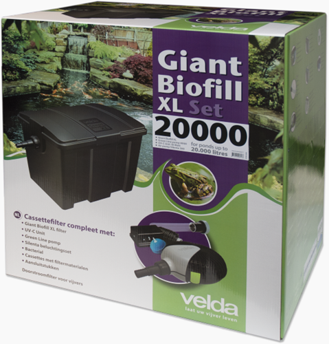 Velda Giant Biofill XL Vijverfilter set 20000