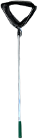 Vijvernet - driehoek zwart 45 cm met telescoopsteel -2